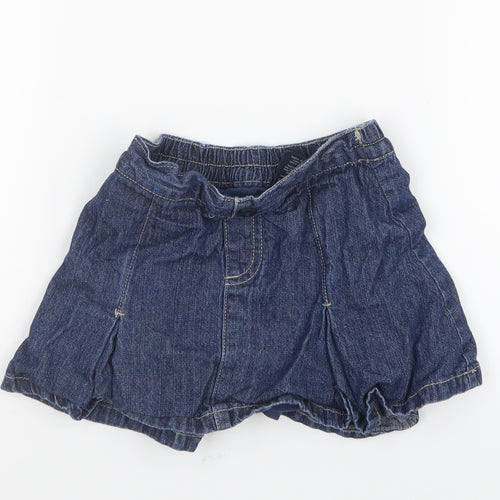 Faded Glory Girls Blue  Denim A-Line Skirt Size 4 Years