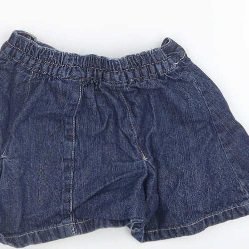 Faded Glory Girls Blue  Denim A-Line Skirt Size 4 Years