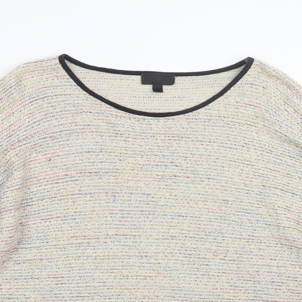 Topshop Womens Beige  Knit Pullover Jumper Size 12