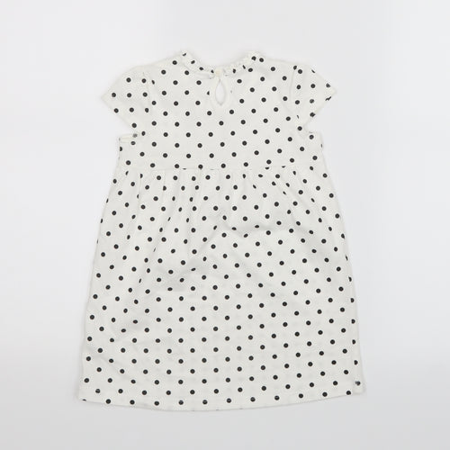 George  Black Polka Dot  T-Shirt Dress  Size 18-24 Months