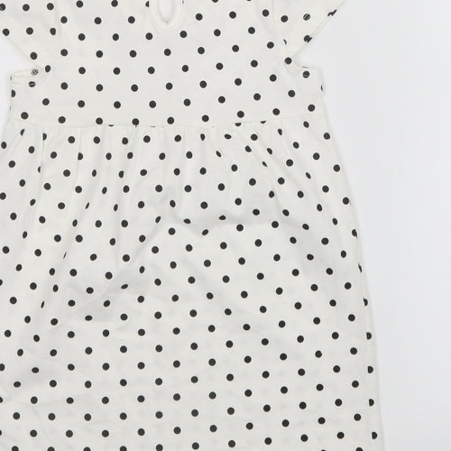 George  Black Polka Dot  T-Shirt Dress  Size 18-24 Months