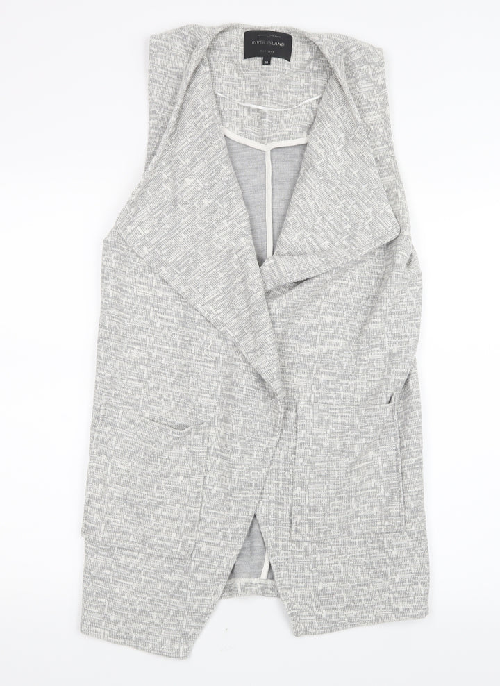 River Island Womens Grey   Jacket  Size 10