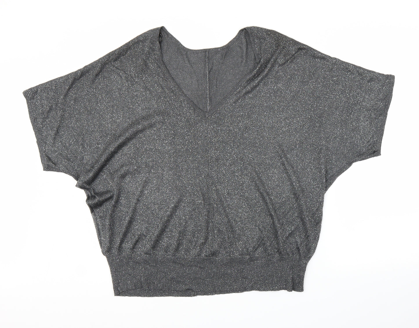 Dorothy Perkins Womens Grey   Basic Blouse Size 22