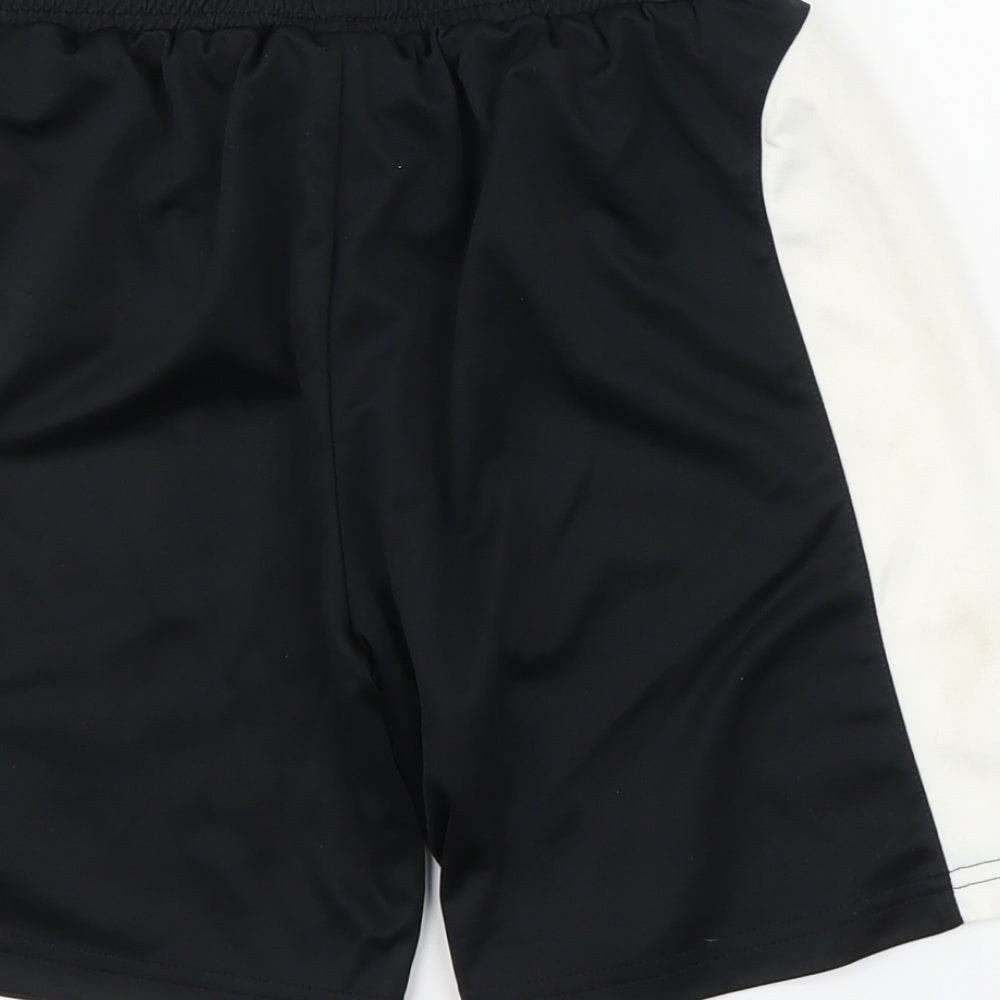 Sainsburys  Boys Black   Sweat Shorts Size 10 Years