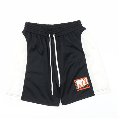 Sainsburys  Boys Black   Sweat Shorts Size 10 Years