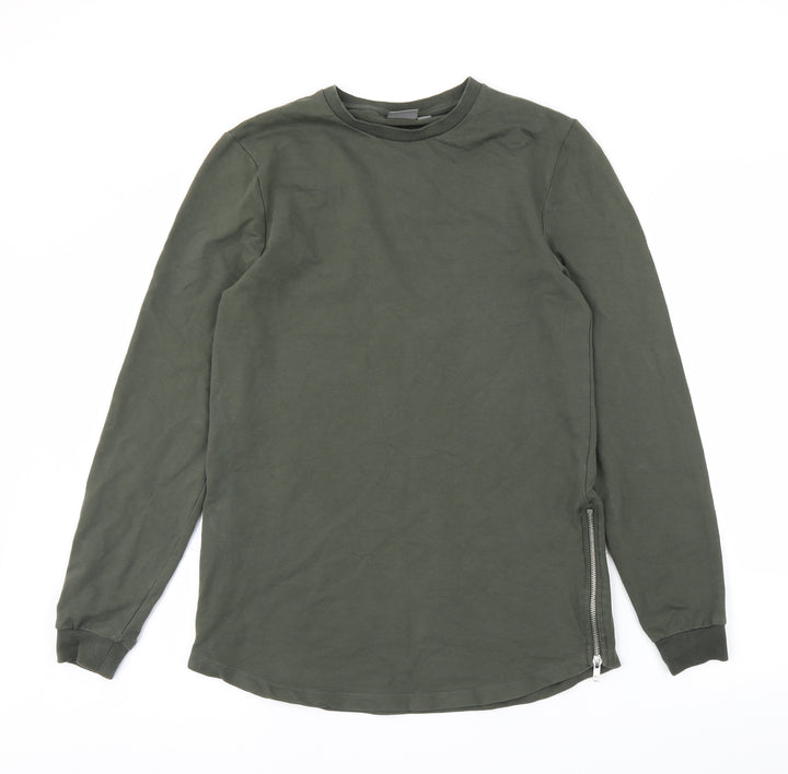 ASOS Mens Green   Pullover Sweatshirt Size S