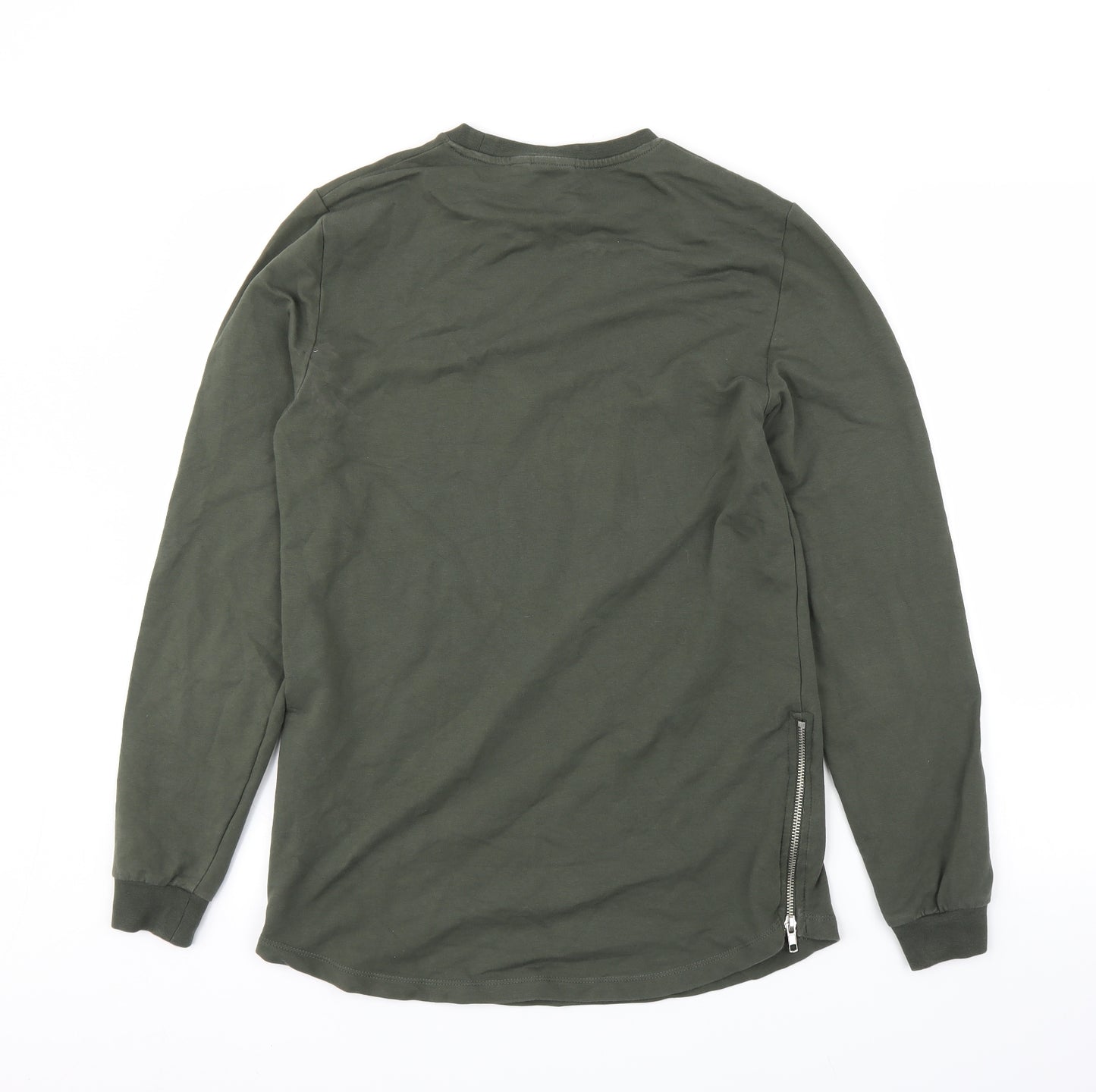 ASOS Mens Green   Pullover Sweatshirt Size S