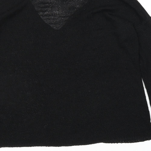 FOREVER 21 Womens Black   Pullover Jumper Size S