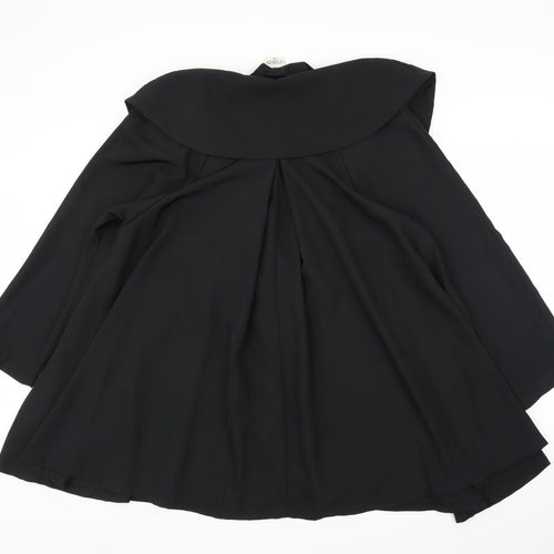 Solo Womens Black   Cape Jumper Size 12