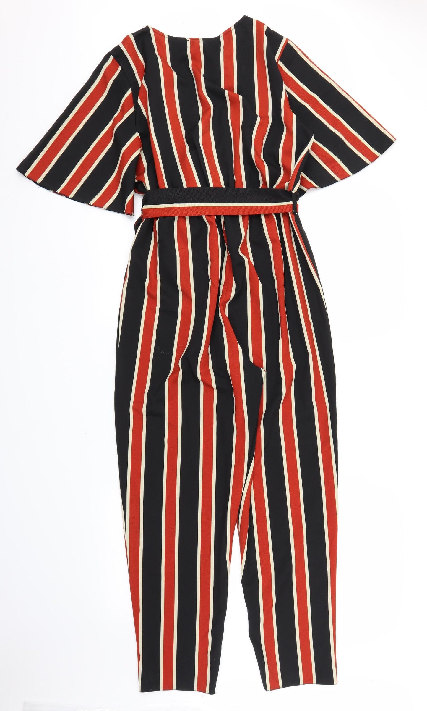 Primark Womens Multicoloured Striped  Jumpsuit One-Piece Size 12 L25 in