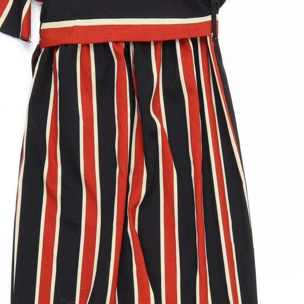 Primark Womens Multicoloured Striped  Jumpsuit One-Piece Size 12 L25 in