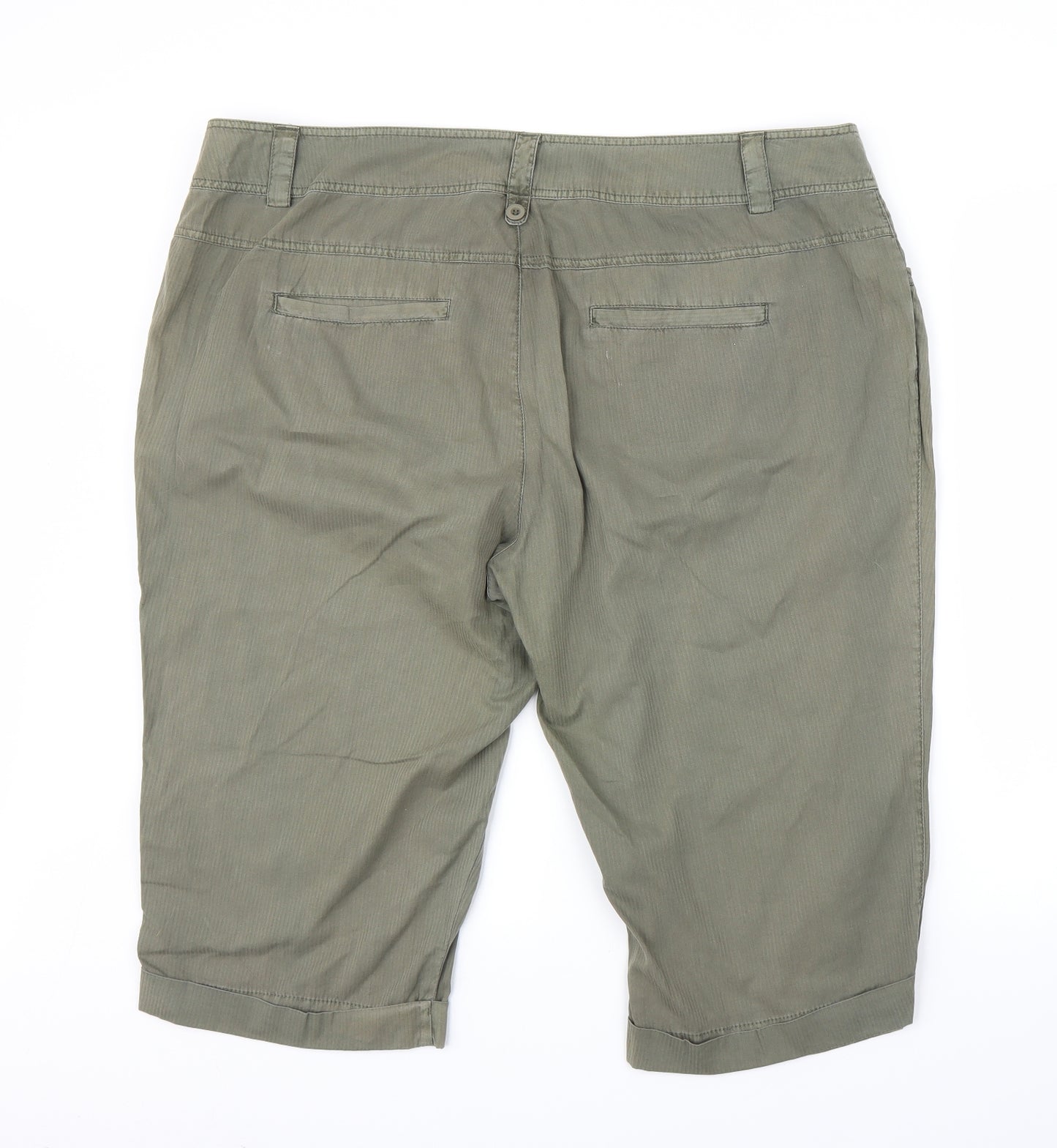 Dorothy Perkins Womens Green   Bermuda Shorts Size 22
