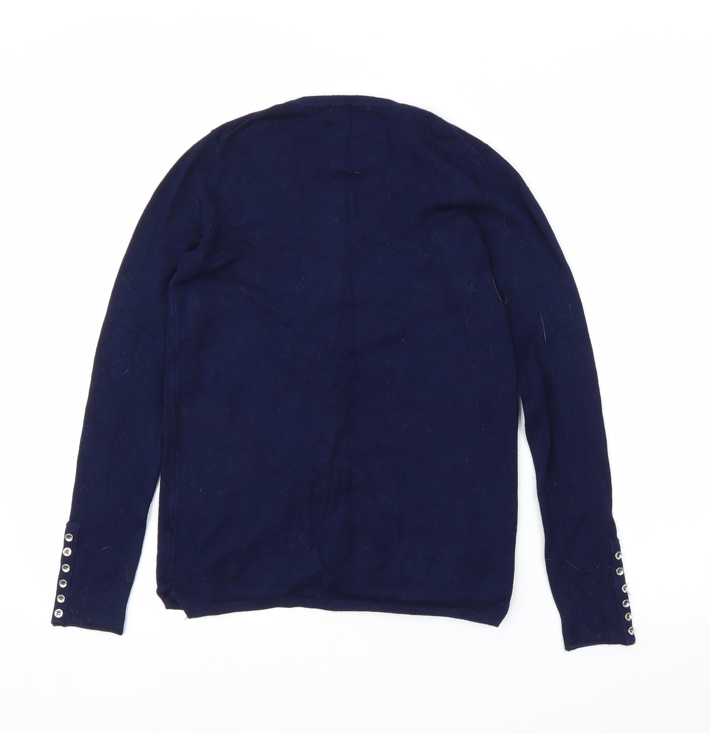 Zara Womens Blue   Cardigan Jumper Size S