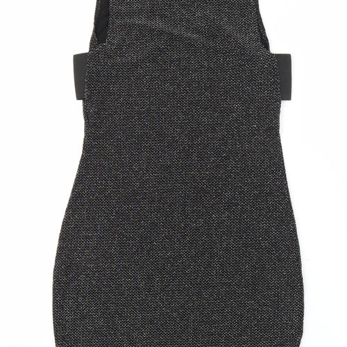 Primark Womens Silver Herringbone  Sheath  Size 10