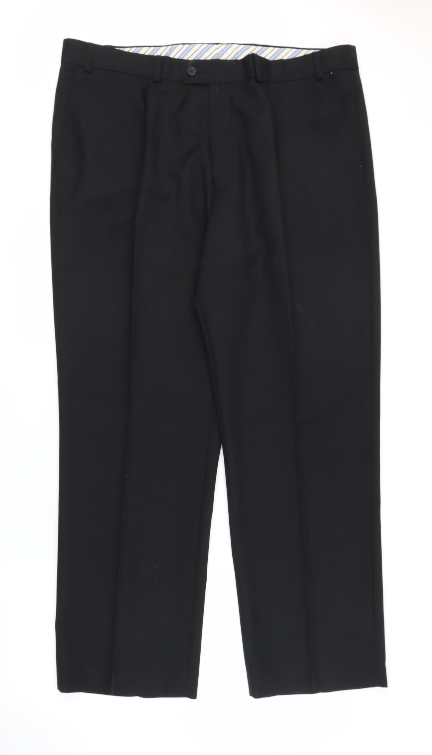 Debenhams Mens Black   Trousers  Size 40 in L30 in