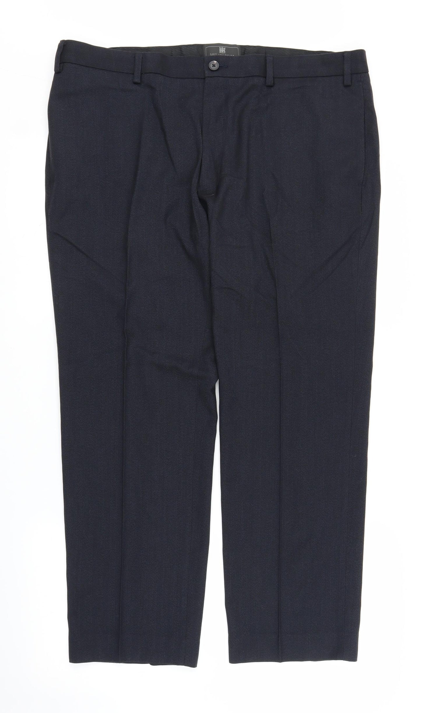 M&S Mens Blue   Trousers  Size 38 in L24 in