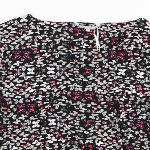 pebble bay Womens Multicoloured   Basic T-Shirt Size 18  - BUTTERFLIES