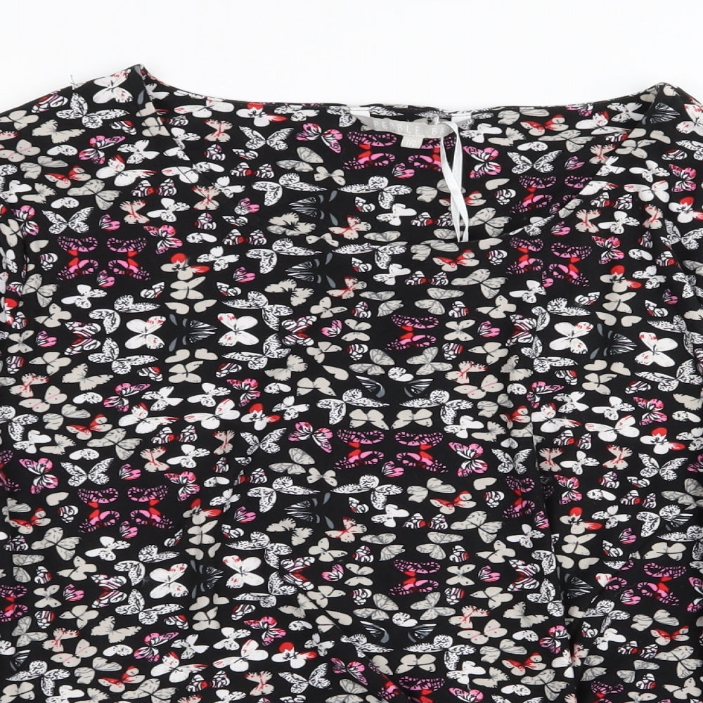 pebble bay Womens Multicoloured   Basic T-Shirt Size 18  - BUTTERFLIES