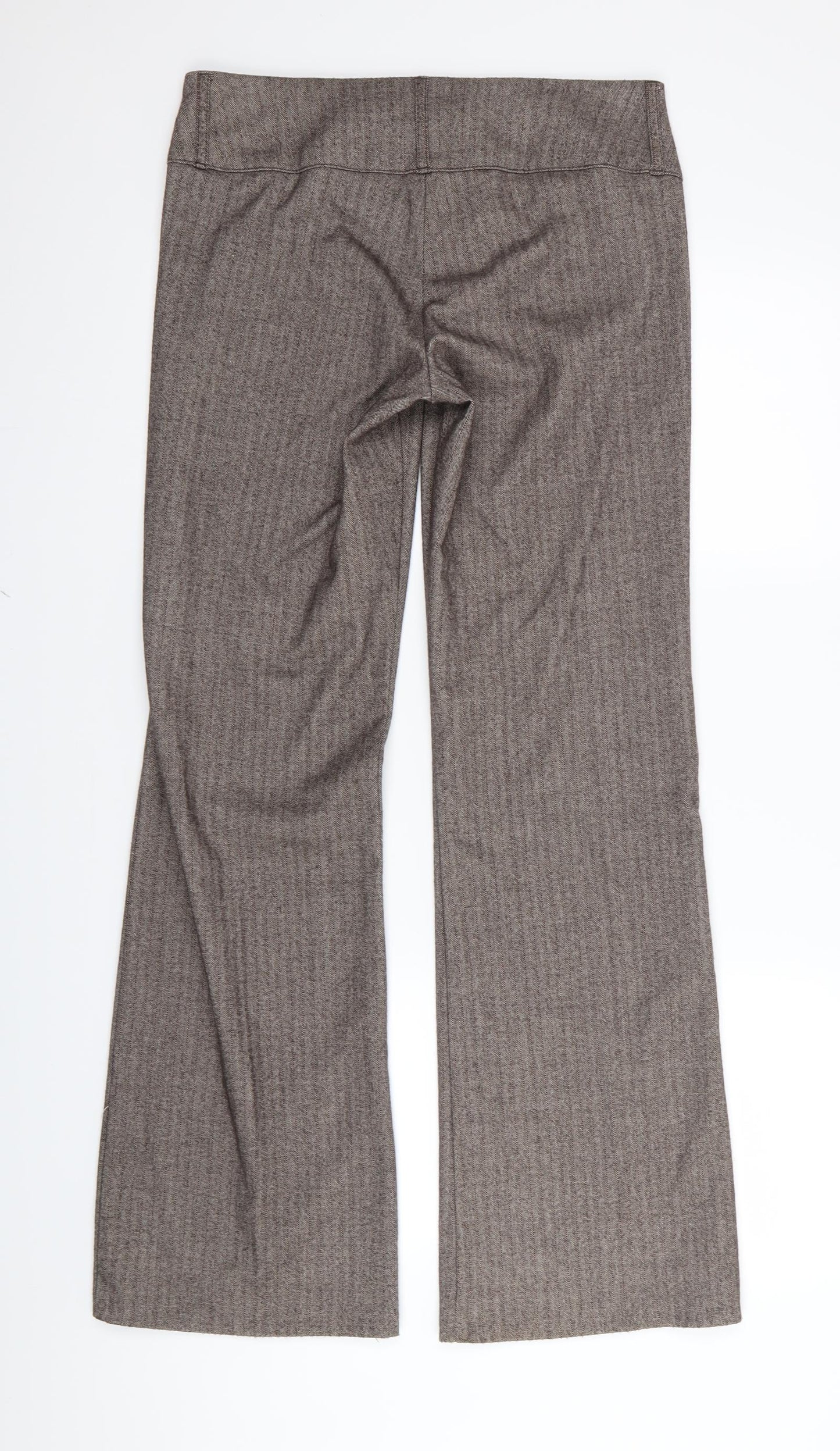 Jane Norman Womens Brown   Trousers  Size 10 L32 in