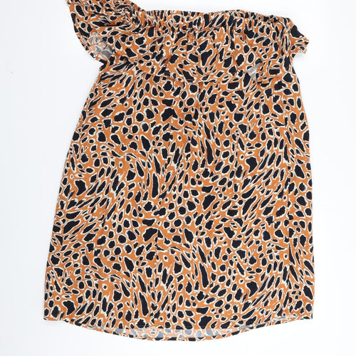 Primark Womens Multicoloured Animal Print  A-Line  Size 10