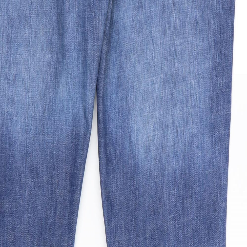 NEXT Womens Blue   Skinny Jeans Size 12 L34 in