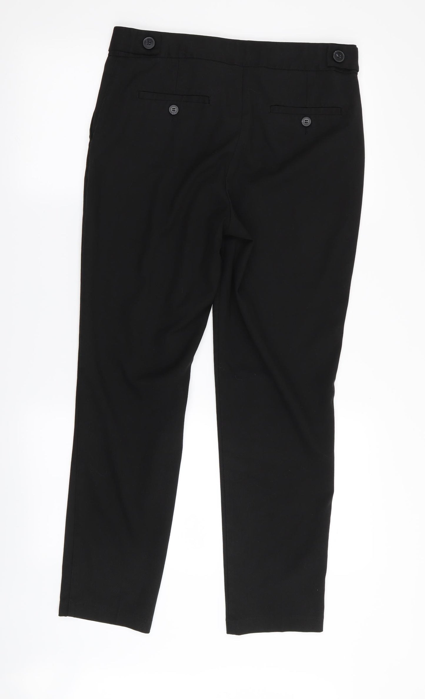 NEXT Womens Black   Trousers  Size 10 L28 in