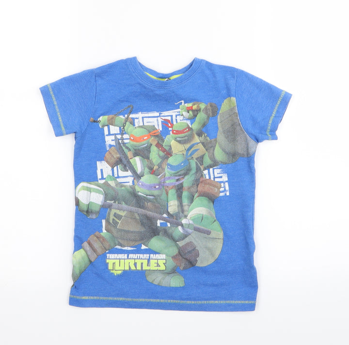 NEXT Boys Blue Basic T-Shirt Size 4 Years