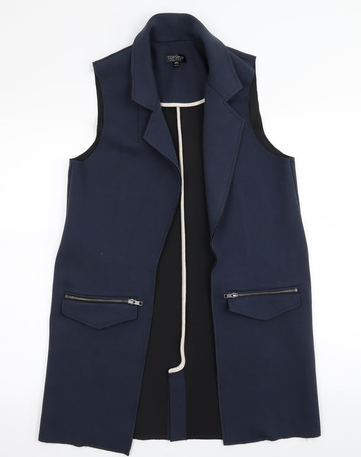 Topshop Womens Blue   Cardigan Jumper Size 8