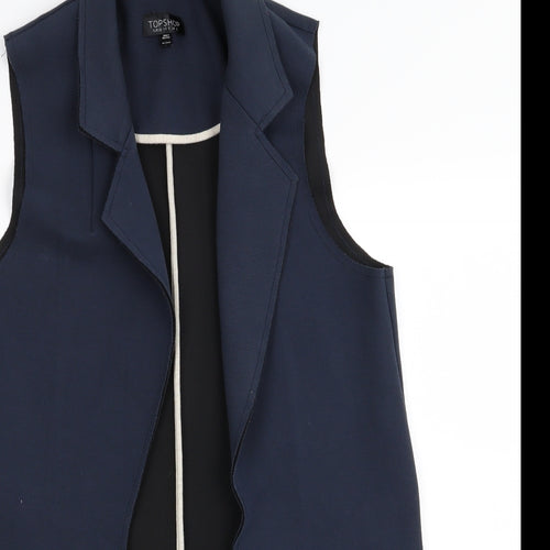 Topshop Womens Blue   Cardigan Jumper Size 8