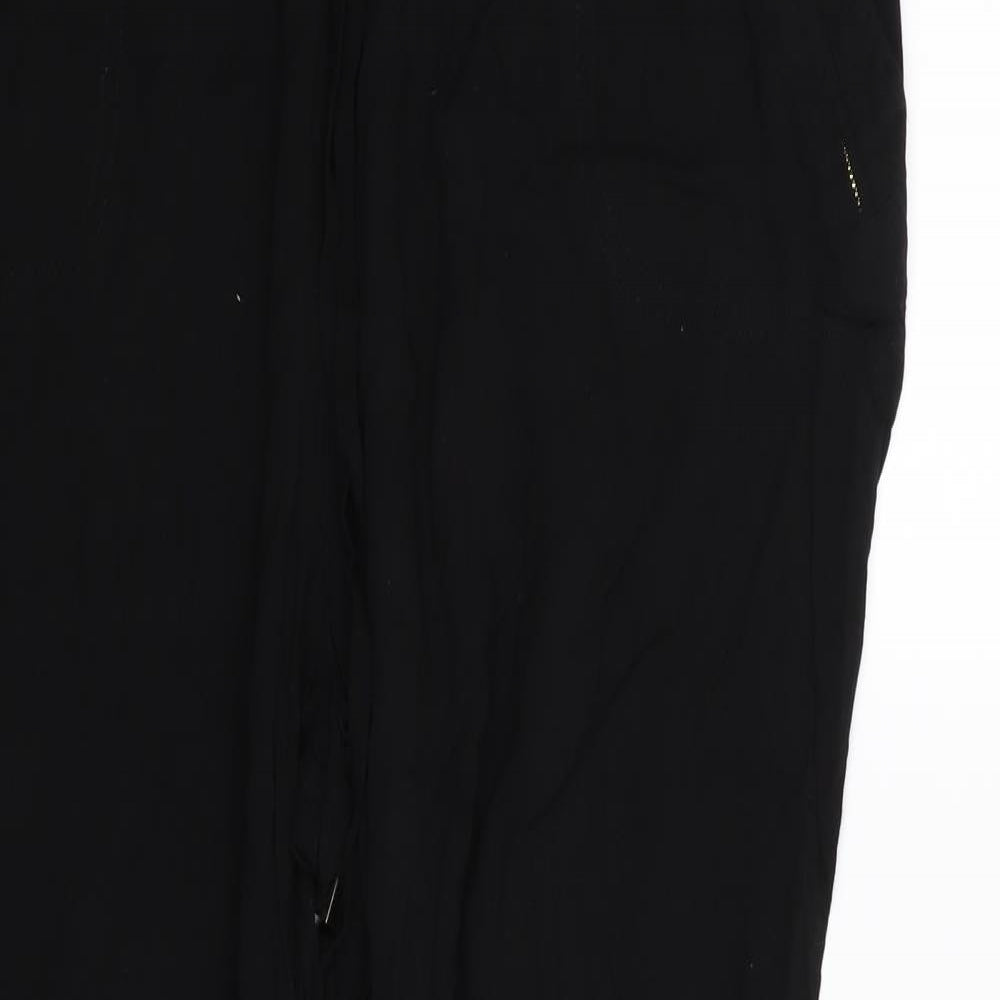 Preworn Womens Black   Trousers  Size 30 in L27 in