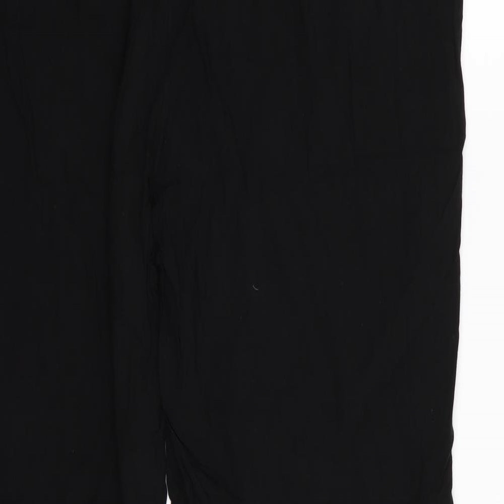 Preworn Womens Black   Trousers  Size 30 in L27 in