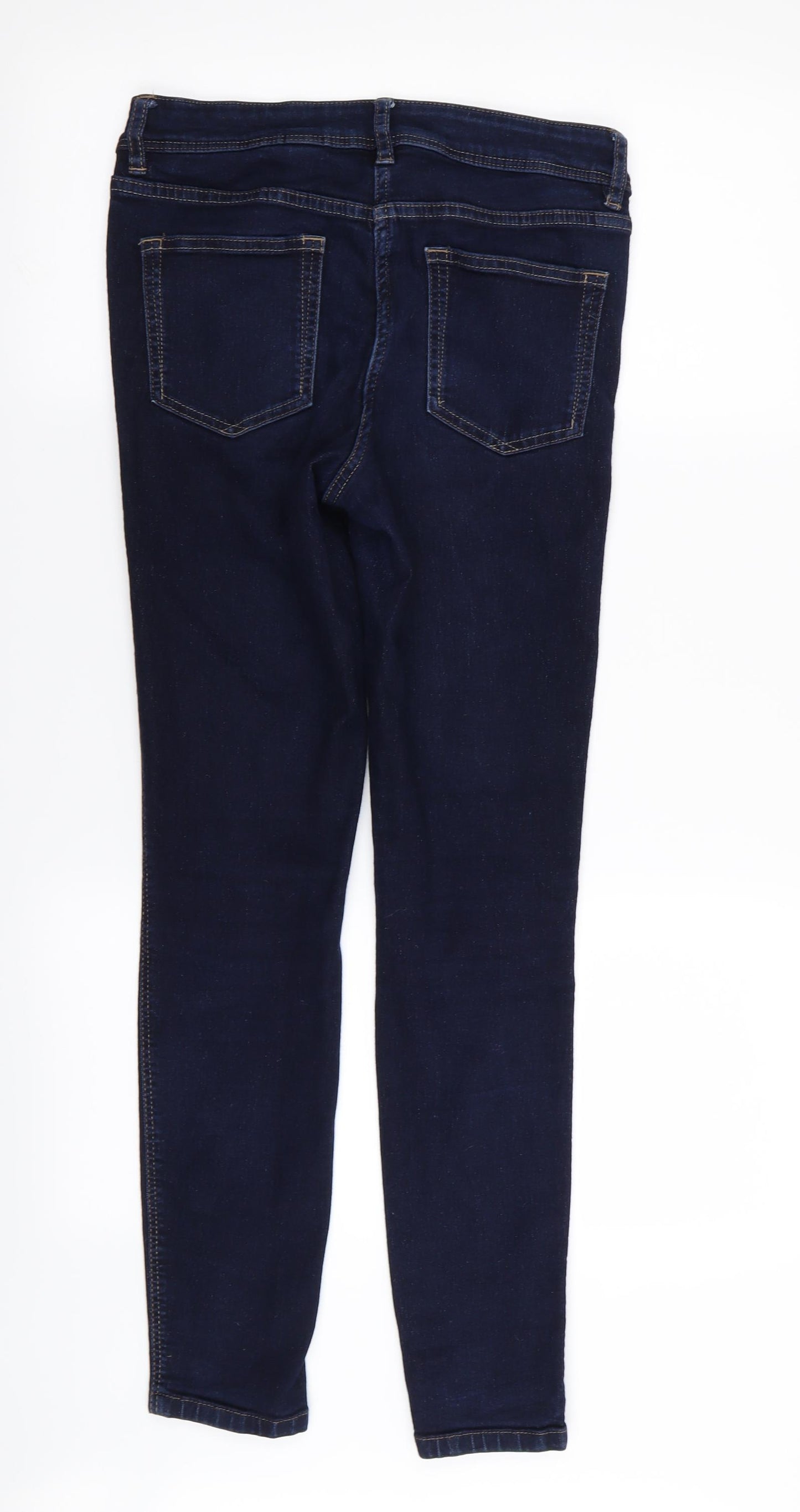 NEXT Womens Blue   Skinny Jeans Size 8 L28 in