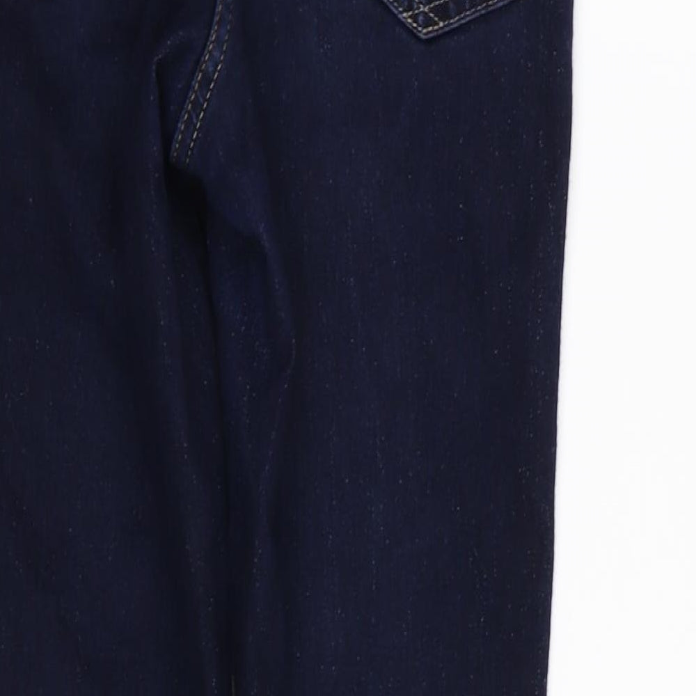 NEXT Womens Blue   Skinny Jeans Size 8 L28 in