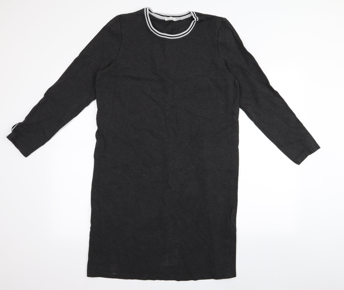GR nature Womens Grey   T-Shirt Dress  Size 12