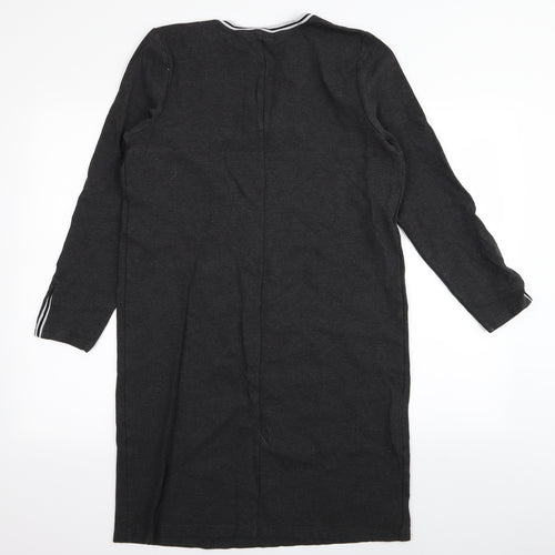 GR nature Womens Grey   T-Shirt Dress  Size 12