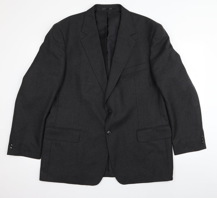 brook tavern Mens Grey Jacket Blazer Size 48