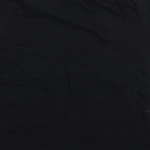 Primark Womens Black Solid  Top Pyjama Top Size 10