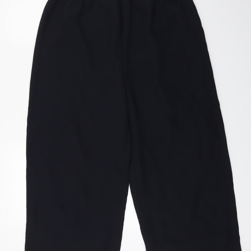 Whispers Womens Black   Capri Trousers Size 14 L23 in