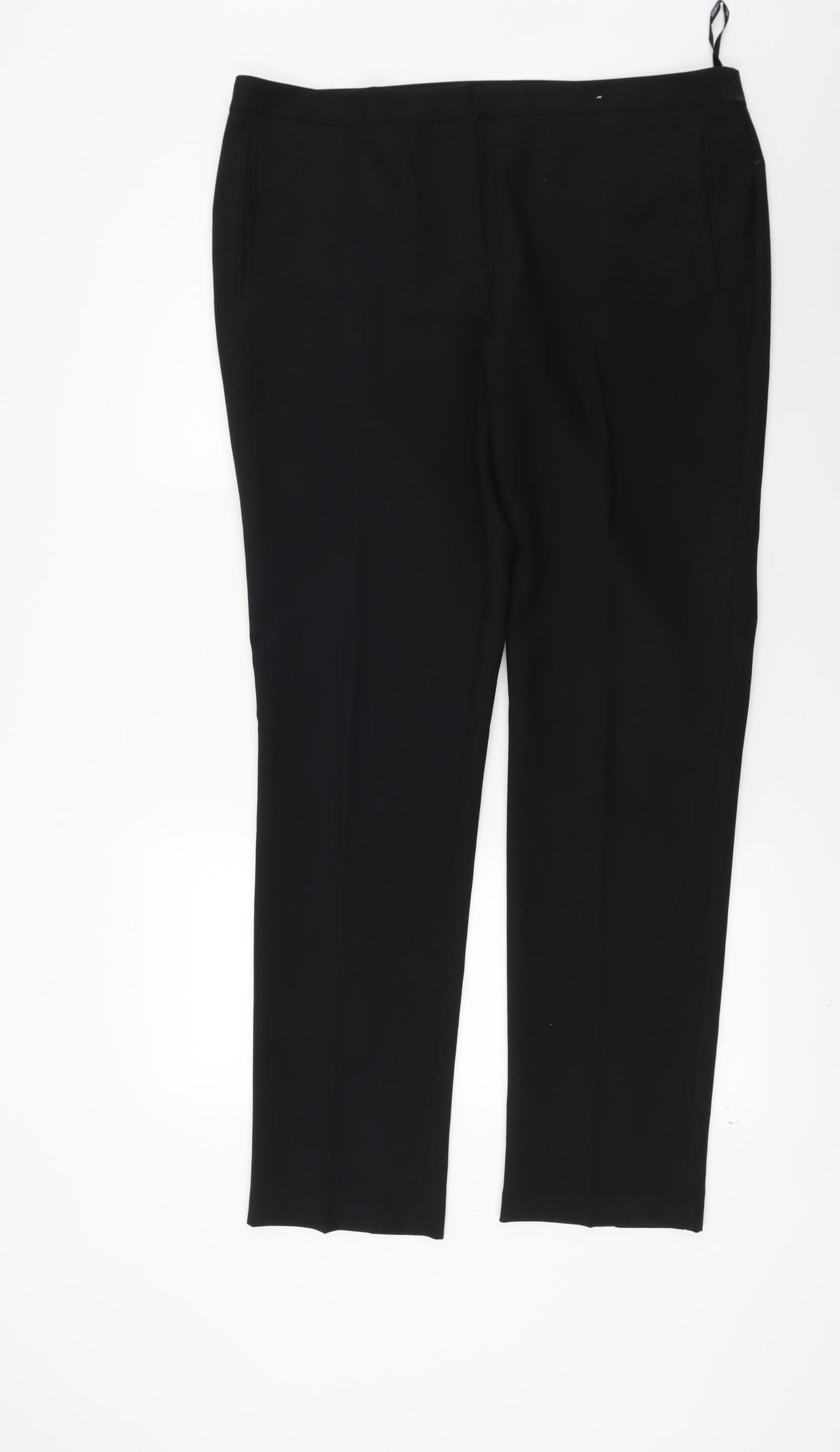 Dorothy Perkins Womens Black   Trousers  Size 16 L27 in