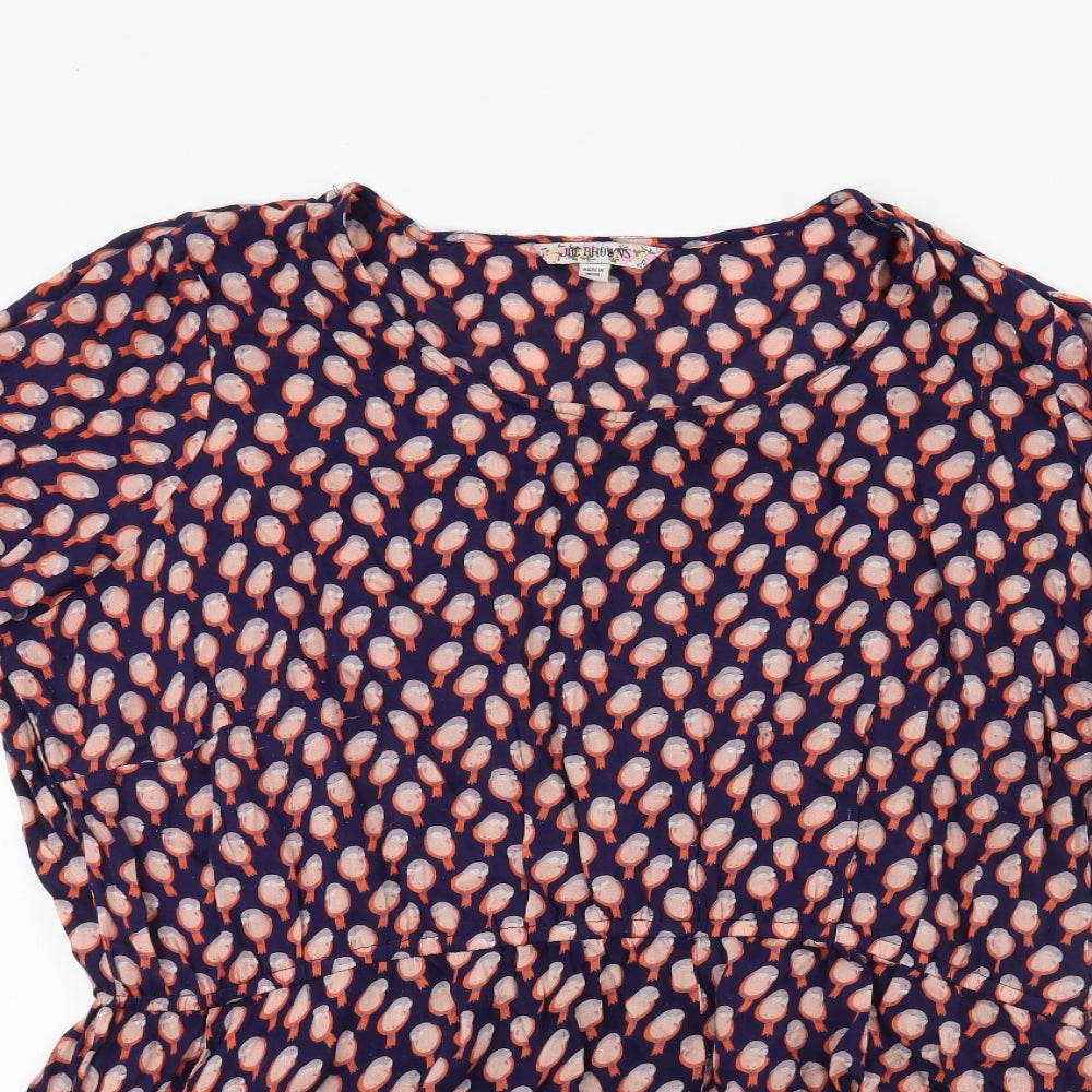 Joe Browns Womens Blue   Tunic Blouse Size 26