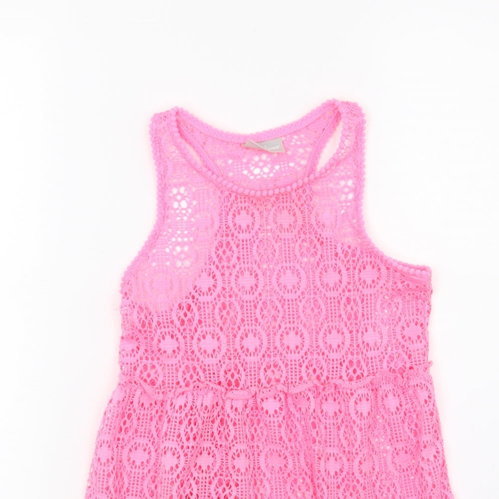 Matalan Girls Pink   Tunic Tank Size 7 Years