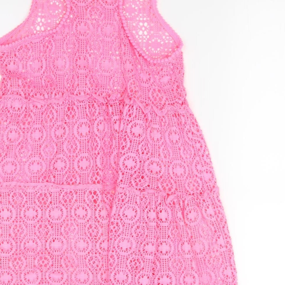 Matalan Girls Pink   Tunic Tank Size 7 Years
