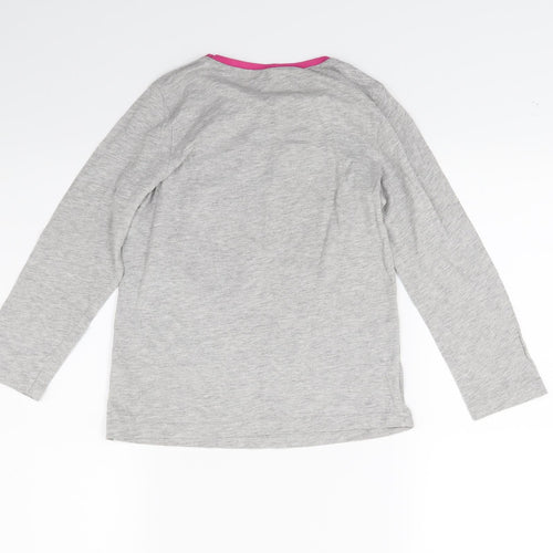 Brando Girls Grey  Jersey Basic T-Shirt Size 7-8 Years  - Littile Mix