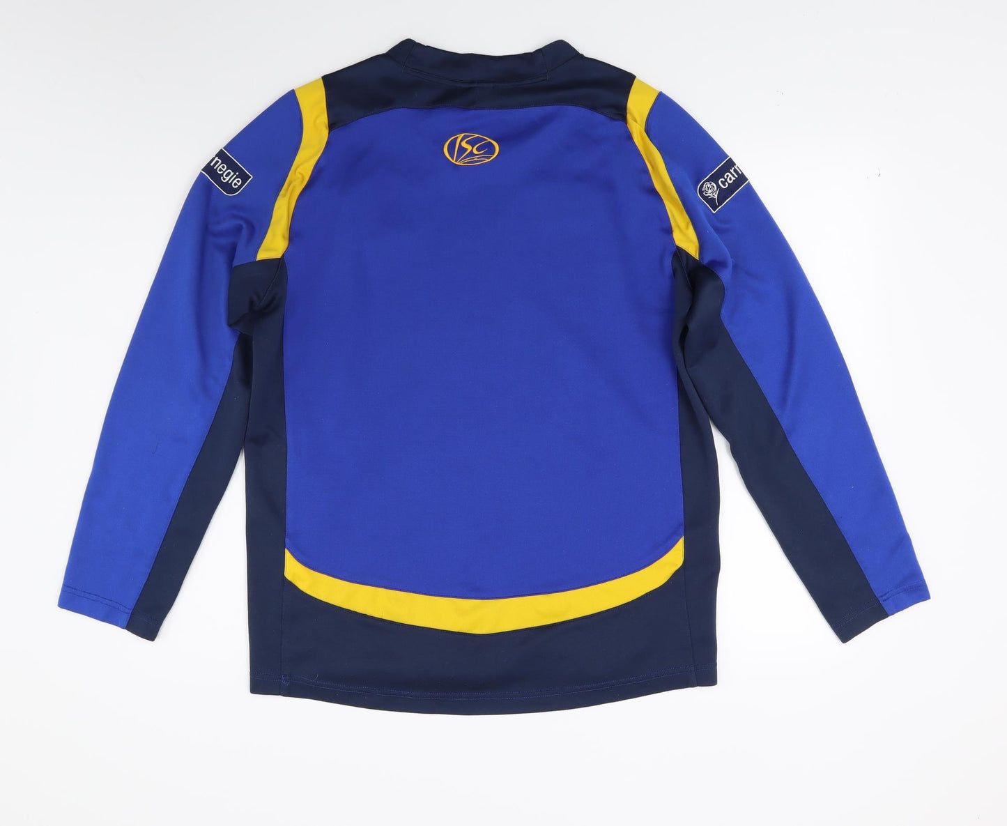 Isc Mens Blue   Pullover Sweatshirt Size L  - Leeds rhinos Rugby