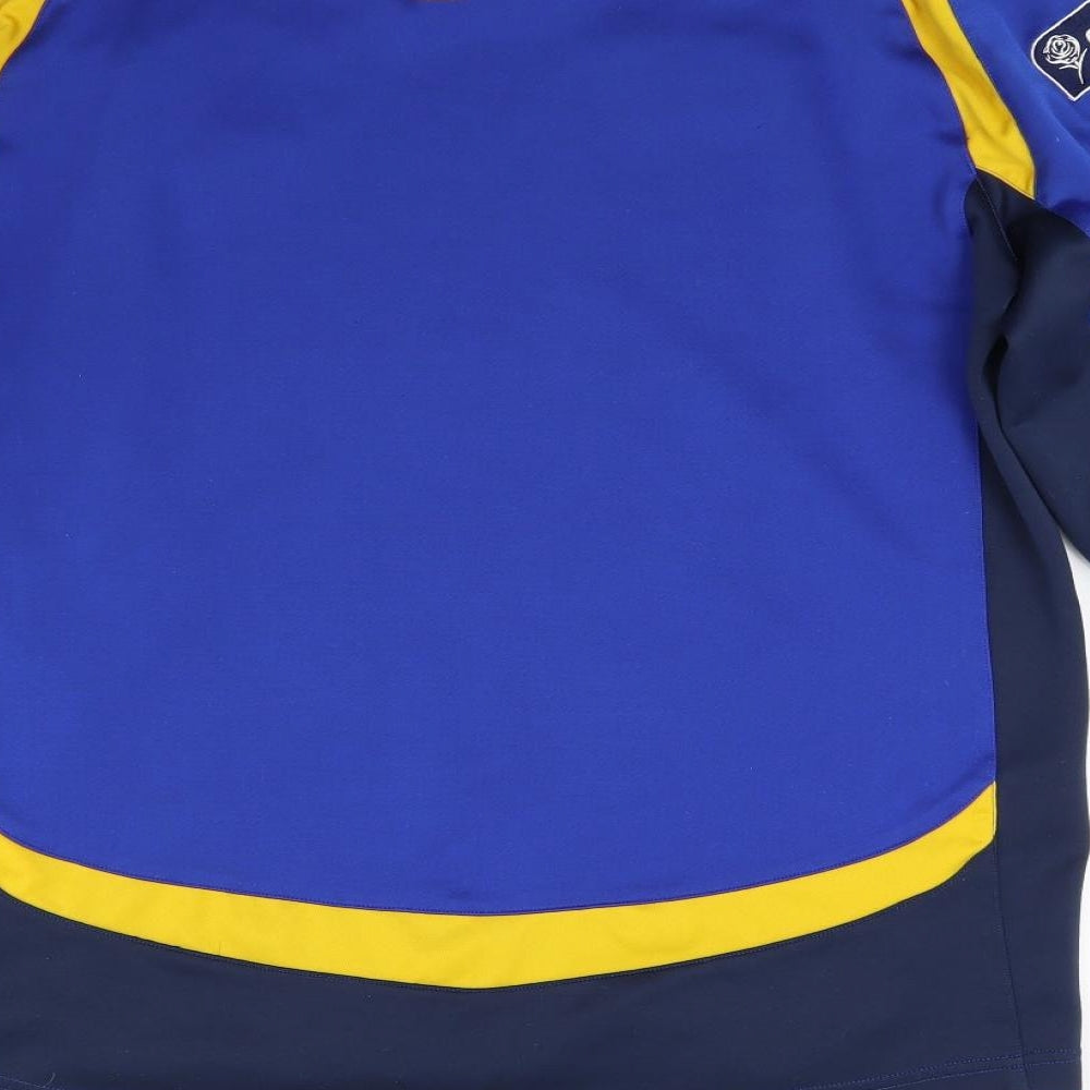 Isc Mens Blue   Pullover Sweatshirt Size L  - Leeds rhinos Rugby