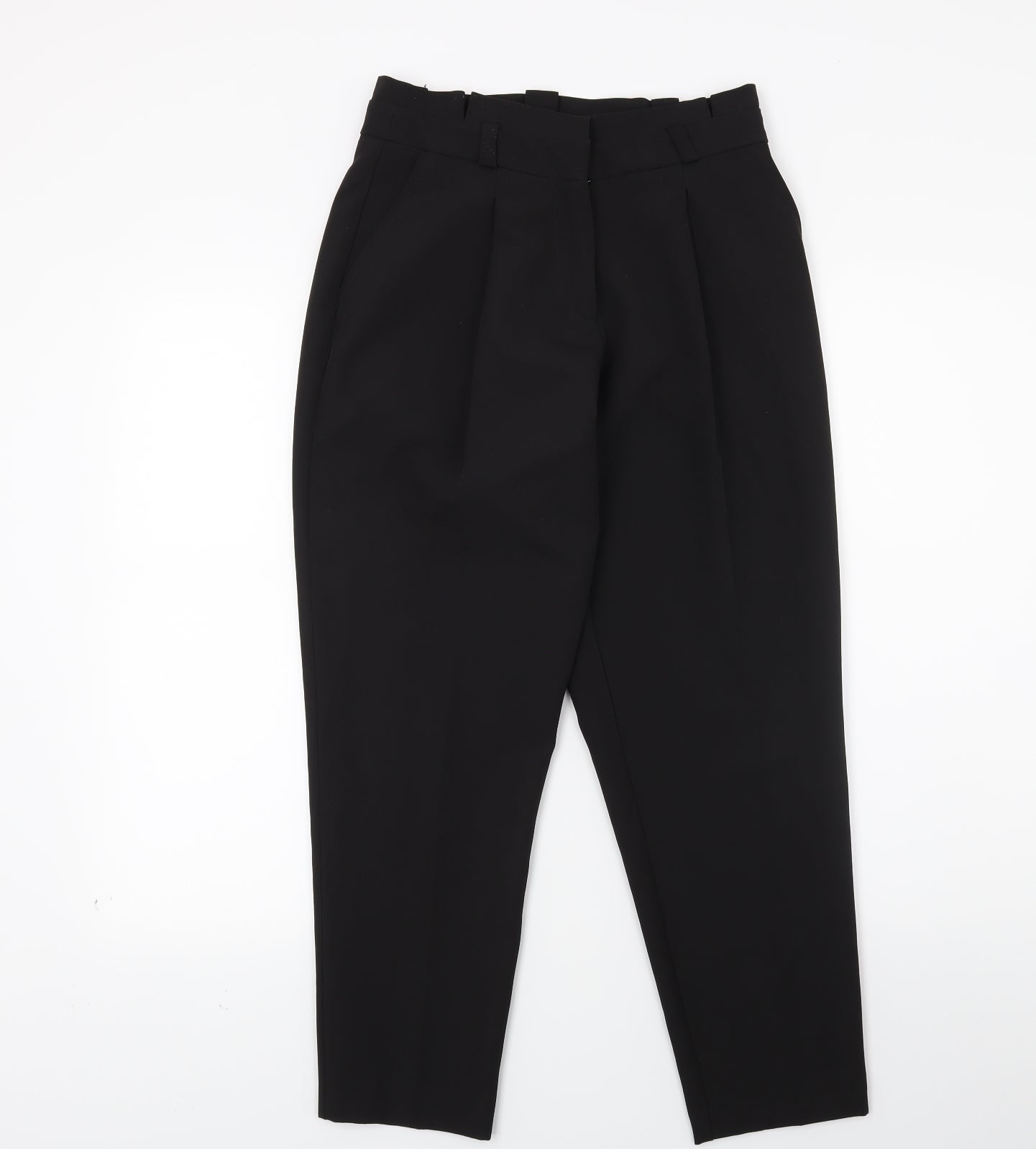 New Look Womens Black   Capri Trousers Size 8 L23 in