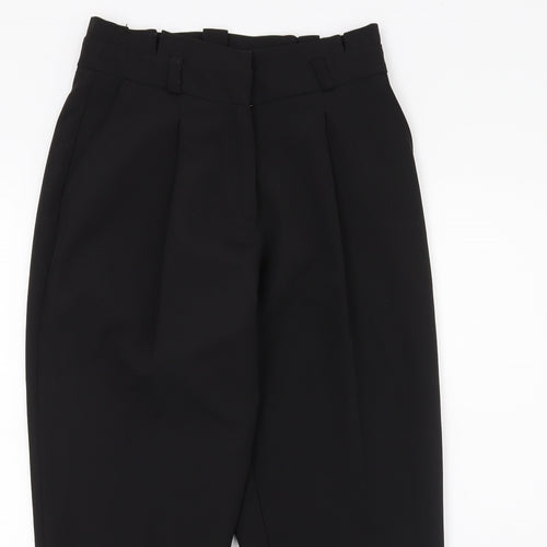 New Look Womens Black   Capri Trousers Size 8 L23 in