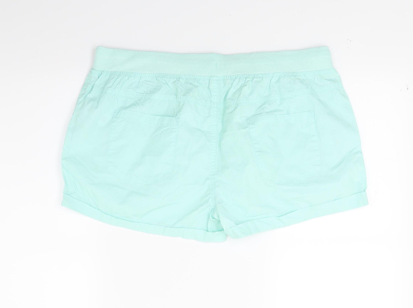 Atmosphere Womens Green   Cut-Off Shorts Size 16