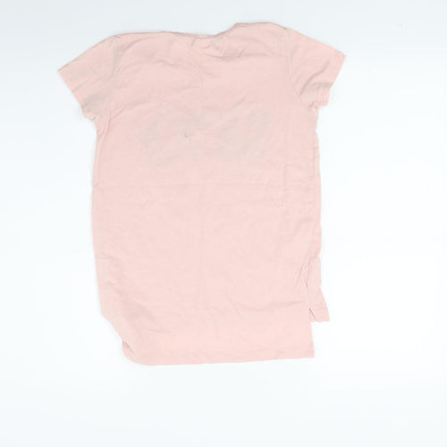 Zara Girls Pink   Basic T-Shirt Size 9-10 Years  - Be yourself