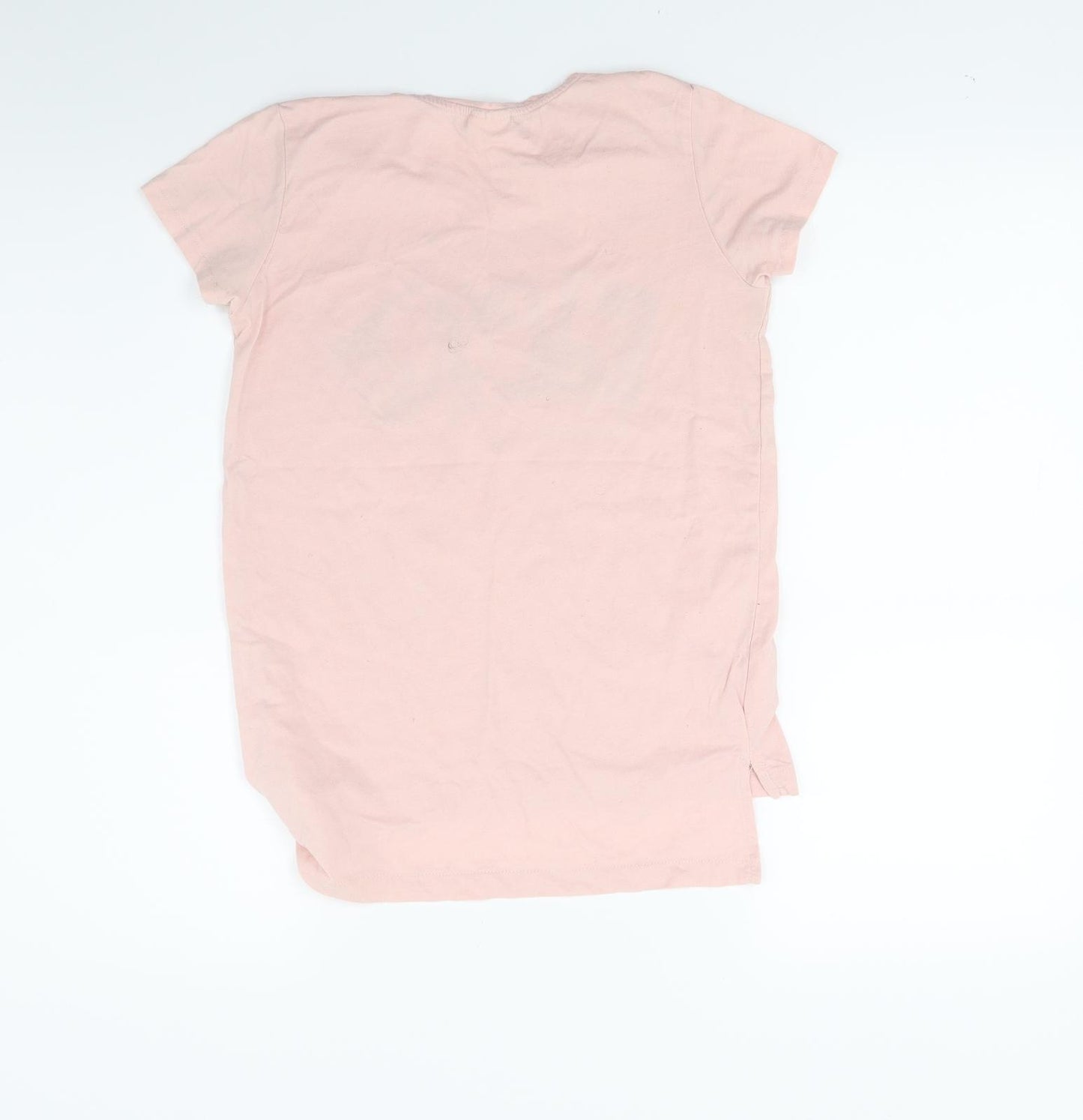 Zara Girls Pink   Basic T-Shirt Size 9-10 Years  - Be yourself